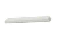 ABS White Round/Square Plastic Rod Stick for Architecture Model Making Material DIY Accessories Cutting Supplies(Square 6x250mm 5pcs)