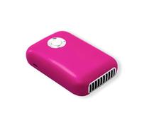 ABS Woman Electric Eyelash Dryer Rechargeable USB Charging Battery Powered Cute Replacement Salon Girls Eye Lash Fan Rose Red