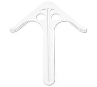 ABS Wood Center Finder Tool with Ergonomic Grip Precise Positioning for Round/Square & Projects ABS Woodworking Center Marker