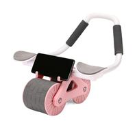 Abs Workout Roller - Removable Belly Training Equipment, Portable Core Strengthening Trainer with Non-Slip Grip, Fitness Tool for Men Women, Strength Exercise for Arms, Back and Abdominal Muscles