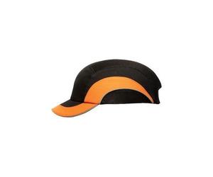 ABS000-00N-500 JSP Hardcap , Short Peak , 5Cm , Black/Hv Orange