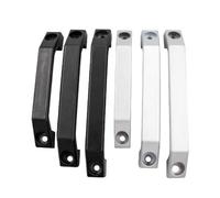 ABSDWIF 1pc Door Handle U-Type Aluminum Alloy Square Cabinet for Suitcases Furniture Drawer Wardrobe Windows Handles(Silver 130mm)