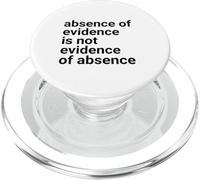 Absence of Evidence Scientific Method and Religious Design PopSockets PopGrip for MagSafe