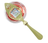 Absent Spoon - Stainless Steel Absinthe Spoon, Classic Wormwood Design | Wormwood Spoon with Hollow Design, Kitchen Bar Tool, Stainless Steel Slotted Spoons For Servi