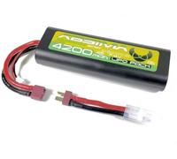 ABSIMA #4130015 RECHARGEABLE BATTERY 4200mHa 2S 7.4V LIPO CASE ROUNDED