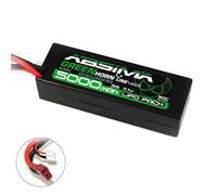Absima Greenhorn Line V2 50C 3S 5000mAh LiPo RC Battery (Deans) 4140011