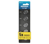 ABSINA CR2032 Lithium Battery for car Keys, Scales and More