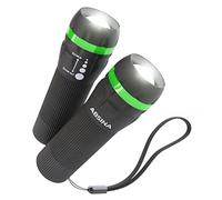 ABSINA 2X mini Torch for Kids - Small Torches Battery Powered with 60 lumens & 110m Range - Kids Torches for Boys & Girls continuously focusable - Torches for Kids, Kids Torch, Small Torch, LED Torch
