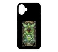 Absinthe Set with Glass, Spoon and Fountain Case for iPhone 16 Plus