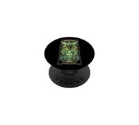 Absinthe Set with Glass, Spoon and Fountain PopSockets Adhesive PopGrip