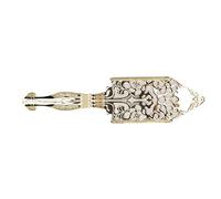 Absinthe Spoon, Comfortable Weight Stainless Steel Wormwood Cocktail Spoon Retro Beautiful for Clubs for Bars for Home Gold