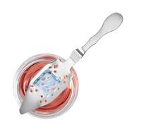 Absinthe Spoon Dripper - Stainless Steel Slotted Scoop, Ornate Hollow Design, Sugar Cube Strainer | hig qualiti Polished surfac, Grip Handle Ideal for Cocktail Preparation Serving Entertaining