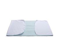 Abso Bedpad 4 Layer for Incontinence, Washable, 2l Absorbency -115x85cm (45x33") -with Wings