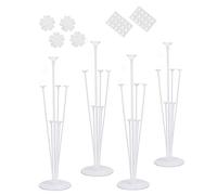 ABSOK Table Balloon Stand Kit with Ballon Cup/Pole/Base Support Holder for Graduation,Wedding,Birthday,Party Decorations