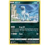 Absol 164/264 Rare Pokemon Card (SWSH Fusion Strike) + 1x TitanCards® Toploader