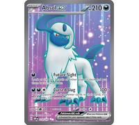 Absol ex 214/197 Ultra Rare Pokemon Card (SV Obsidian Flames) + 1x TitanCards® Toploader