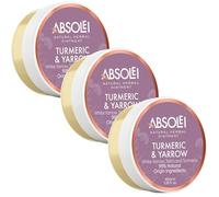 Absolei Hemorrhoids Ointment, Natural Ointment for Burning, Itching and Discomfort with White Yarrow, Tetra and Turmeric, 40 ml (Pack of 3)