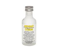 Absolut Citron Swedish Vodka Miniature 5 ase of 12)