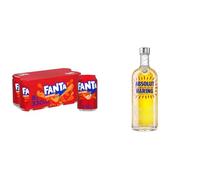 Absolut Haring Artist-Edition Vodka 1L + Fanta Fruit Twist 8 x 330ml Cans | Vodka & Fanta Bundle