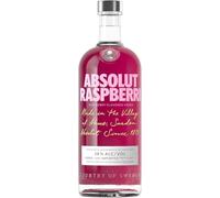 Absolut Swedish Vodka Collection | 40% ABV | Premium Distilled Vodka | Made in Åhus, Sweden | Smooth, Clean Taste | Perfect for Cocktails, Mixing & Gifting (1L, Absolut Raspberri)