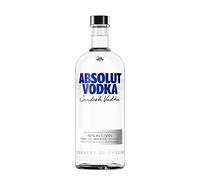 Absolut Vodka 1L, 40% ABV, Award-Winning Swedish Vodka, Use for cocktails | Smooth & rich, natural ingredients, works well in cocktails, Espresso Martini, Bloody Mary, Moscow Mule, Made in Sweden