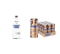 Absolut Vodka 70cl & Absolut Espresso Martini Cocktail Cans (12 x 200ml) Bundle