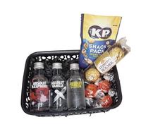 Absolut Vodka Miniature Gift Basket |Gift Hamper| Vodka Gift | Alcohol Gift | For Her | Adult Gifts (No Plaque)