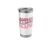 Absolute Academic Weapon for Students Stainless Steel Insulated Tumbler