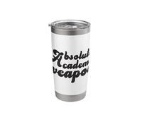 Absolute Academic Weapon for Students Stainless Steel Insulated Tumbler
