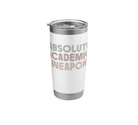 Absolute Academic Weapon for Students Stainless Steel Insulated Tumbler