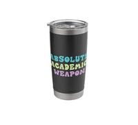 Absolute Academic Weapon for Students Stainless Steel Insulated Tumbler