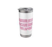 Absolute Academic Weapon for Students Stainless Steel Insulated Tumbler