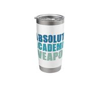 Absolute Academic Weapon for Students Stainless Steel Insulated Tumbler