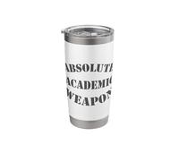 Absolute Academic Weapon for Students Stainless Steel Insulated Tumbler
