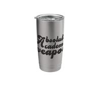 Absolute Academic Weapon for Students Stainless Steel Insulated Tumbler