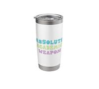 Absolute Academic Weapon for Students Stainless Steel Insulated Tumbler