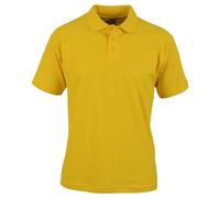 Absolute Apparel Men's Pioneer Polo in Yellow | Size: 4XL Absolute Apparel Yellow 4XL