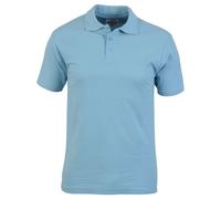Absolute Apparel Men's Pioneer Polo in Light Blue | Size: Large Absolute Apparel Light Blue L