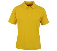 Absolute Apparel Men's Pioneer Polo in Yellow | Size: 4XL Absolute Apparel Yellow 4XL
