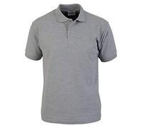 Absolute Apparel Mens Precision Polo Shirt (2XL) (Sport Grey)