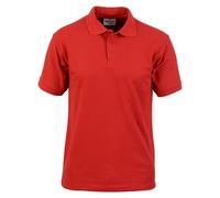 Absolute Apparel Men's Precision Polo Shirt in Red | Size: 5XL Absolute Apparel Red 5XL