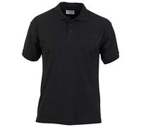 Absolute Apparel Men's Precision Polo Shirt - Black - 4XL