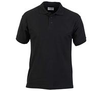 Absolute Apparel Men's Precision Polo Shirt - Black - 5XL