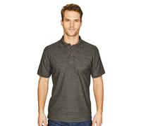 Absolute Apparel Men's Precision Polo Shirt in Charcoal | Size: 2XL Absolute Apparel Charcoal 2XL