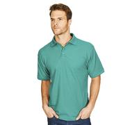 Absolute Apparel Men's Precision Polo Shirt in Emerald | Size: 5XL Absolute Apparel Emerald 5XL