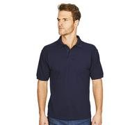 Absolute Apparel Men's Precision Polo Shirt in Navy | Size: Small Absolute Apparel Navy S