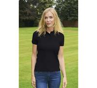 Absolute Apparel Women's Diva Polo in Black | Size: Medium Absolute Apparel Black M