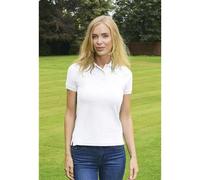 Absolute Apparel Women's Diva Polo in White | Size: XS Absolute Apparel White XS