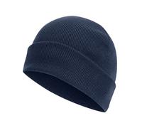 Absolute Apparel Women's Knitted Turn Up Ski Hat in Navy Absolute Apparel Navy One Size
