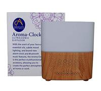 Absolute Aromas Aroma-Clock Diffuser - Use for diffusing essential oils, bluetooth speaker and night light